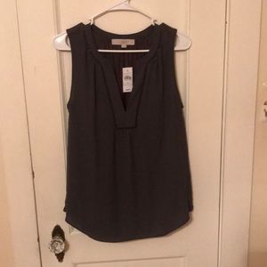 NWT Loft sleeveless blouse